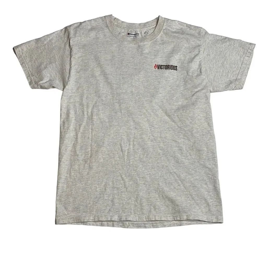 Champion Corporate Branded T-shirt Oatmeal Heather Size Medium